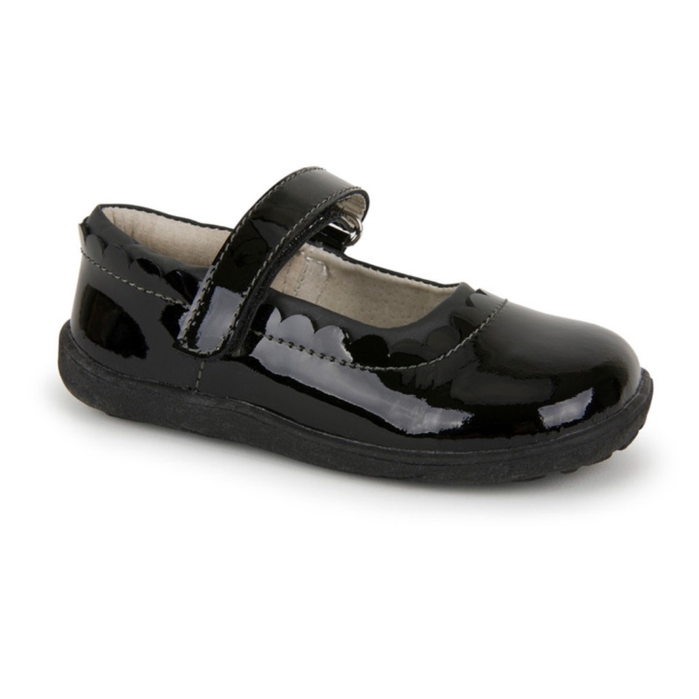 See Kai Run Jane II Black Patent